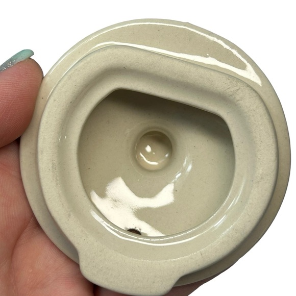 Boleslawiec Polish Pottery Teapot with Lid Pine Trees Snowflakes Poland EUC - Picture 8 of 10